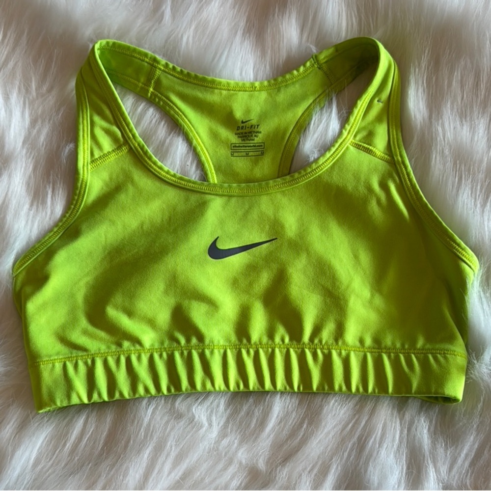 Nike Lime Green Sports Bra